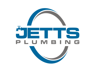 JETTS Plumbing logo design by rief