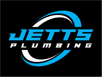 JETTS Plumbing logo design by cintoko