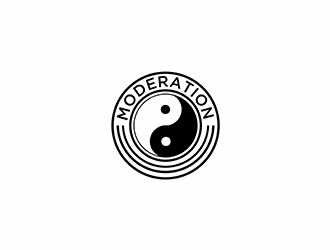 Moderation logo design by kurnia
