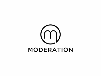 Moderation logo design by kurnia