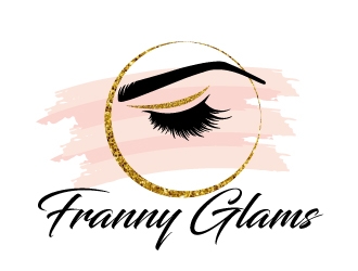 Franny Glams  logo design by AamirKhan