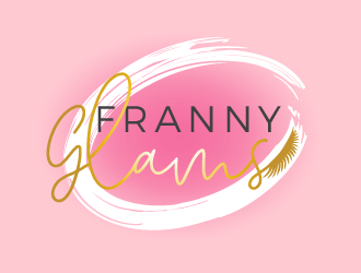 Franny Glams  logo design by justin_ezra