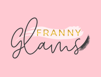Franny Glams  logo design by justin_ezra