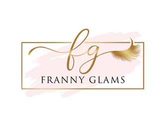 Franny Glams  logo design by ingepro
