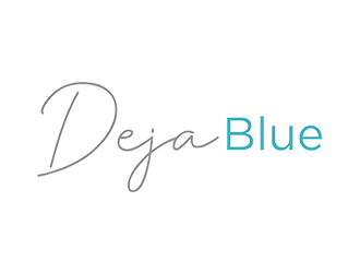 Deja Blue logo design by EkoBooM