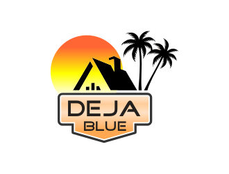 Deja Blue logo design by protein