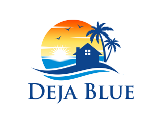 Deja Blue logo design by Girly