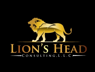 Lions Head Consulting, L.L.C. logo design by AamirKhan