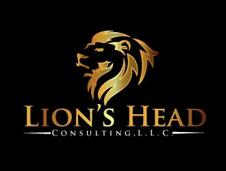 Lions Head Consulting, L.L.C. logo design by AamirKhan