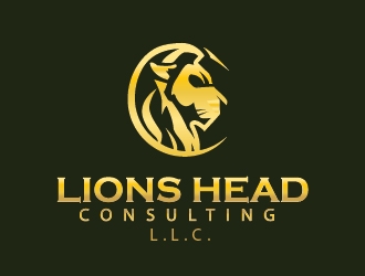 Lions Head Consulting, L.L.C. logo design by il-in