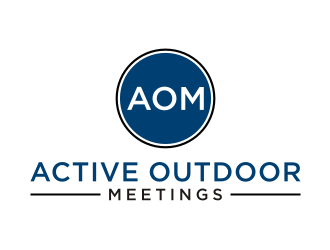 Active Outdoor Meetings logo design by zizou