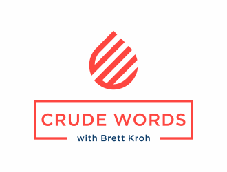 Crude Words with Brett Kroh  logo design by christabel