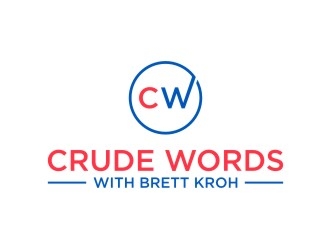 Crude Words with Brett Kroh  logo design by sabyan