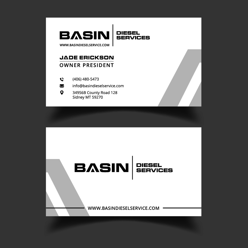 Basin Diesel Services logo design by GRB Studio