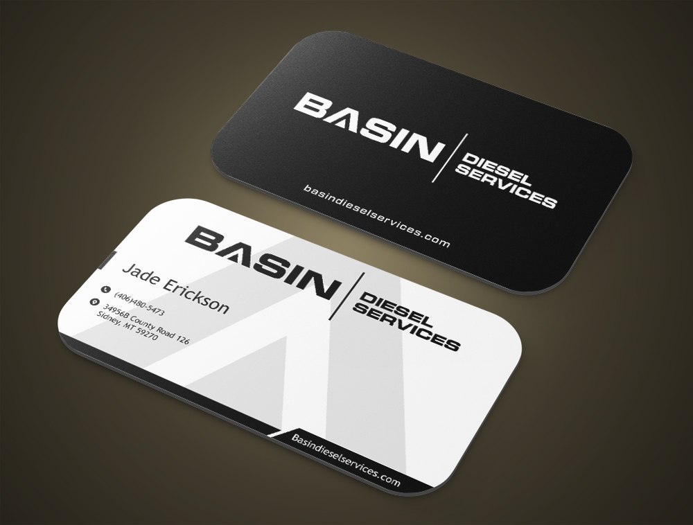 Basin Diesel Services logo design by Niqnish