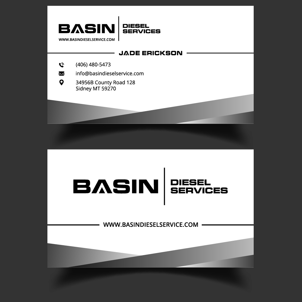 Basin Diesel Services logo design by GRB Studio