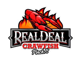 Real Deal Crawfish logo design by daywalker
