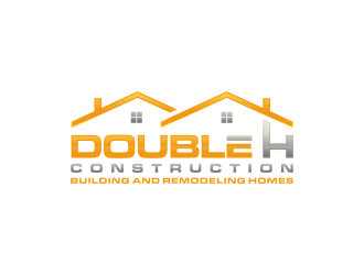 Double H Construction logo design by RIANW
