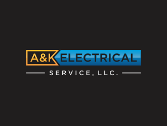 A&K Electrical Service, LLC. logo design by andayani*