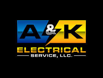 A&K Electrical Service, LLC. logo design by lexipej
