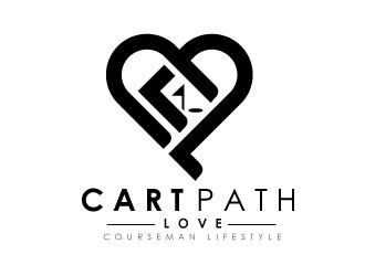 Cart Path Love (Courseman Lifestyle) logo design by REDCROW