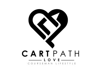 Cart Path Love (Courseman Lifestyle) logo design by REDCROW