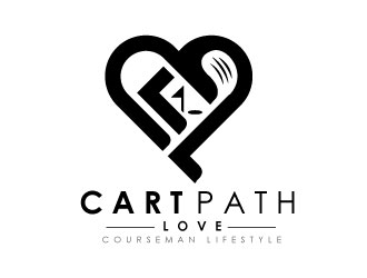 Cart Path Love (Courseman Lifestyle) logo design by REDCROW