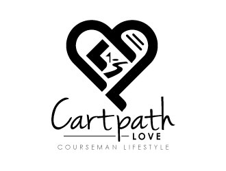 Cart Path Love (Courseman Lifestyle) logo design by REDCROW