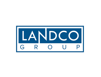 Landco Group logo design by kunejo