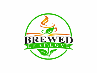 Brewed Leaf Love logo design by cahyobragas