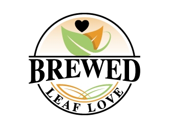 Brewed Leaf Love logo design by mewlana