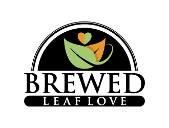 Brewed Leaf Love logo design by mewlana