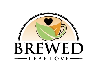 Brewed Leaf Love logo design by mewlana