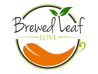 Brewed Leaf Love logo design by qqdesigns
