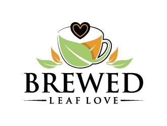Brewed Leaf Love logo design by mewlana