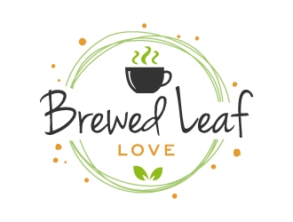 Brewed Leaf Love logo design by akilis13