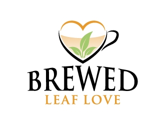 Brewed Leaf Love logo design by mewlana