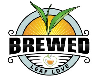 Brewed Leaf Love logo design by Suvendu
