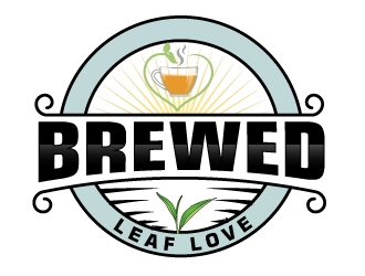 Brewed Leaf Love logo design by Suvendu