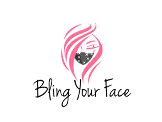 Bling Your Face logo design by PANTONE