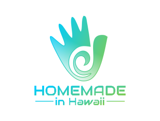 Homemade in Hawaii logo design by Gwerth