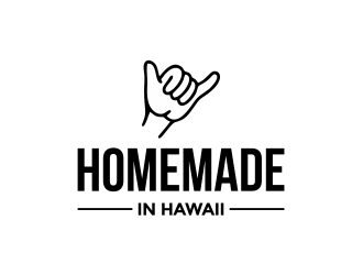 Homemade in Hawaii logo design by Girly