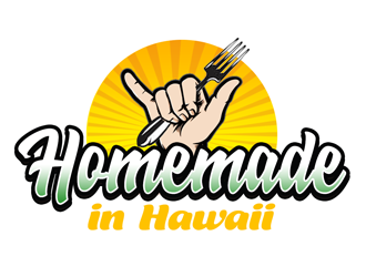 Homemade in Hawaii logo design by kunejo