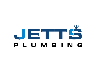 JETTS Plumbing logo design by azizah