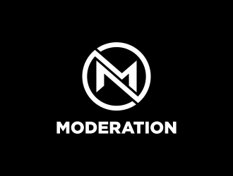 Moderation logo design by pionsign