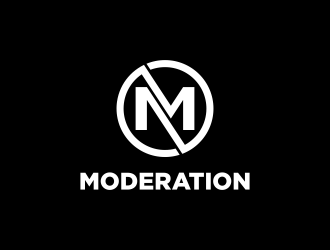 Moderation logo design by pionsign