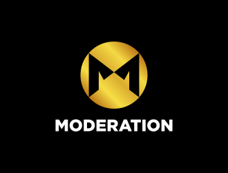 Moderation logo design by pionsign