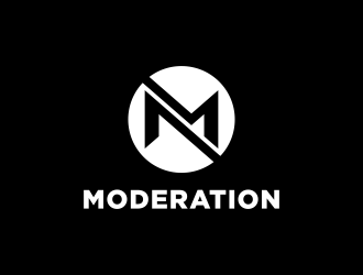 Moderation logo design by pionsign