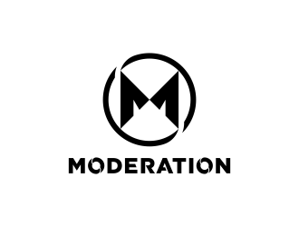 Moderation logo design by pionsign