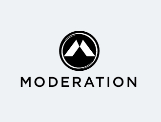 Moderation logo design by Aslam